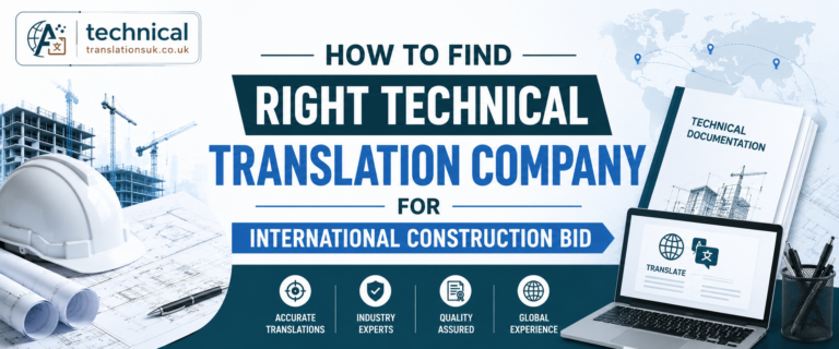 Which Is the Best Technical Translation Company for Construction Bids?